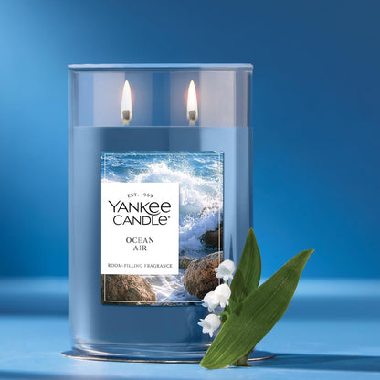 Yankee Candle Large Tumbler Scented Candle with up to 80 Hour Burn Time, Premium Plant Wax Blend for Consistent Burn, 20 oz Tumbler Candle with Room Filling Fragrance, Midsummer's Night
