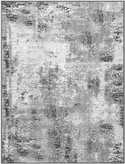 Ompaa 2x6 Rug Runners for Hallways Kitchen Runner Rug Non Slip Washable Grey Long Runner Rugs with Rubber Backing Soft Abstract Carpet Runner for Hallways, Kitchen, Bedroom, Bathroom, Entryway - Colors A
