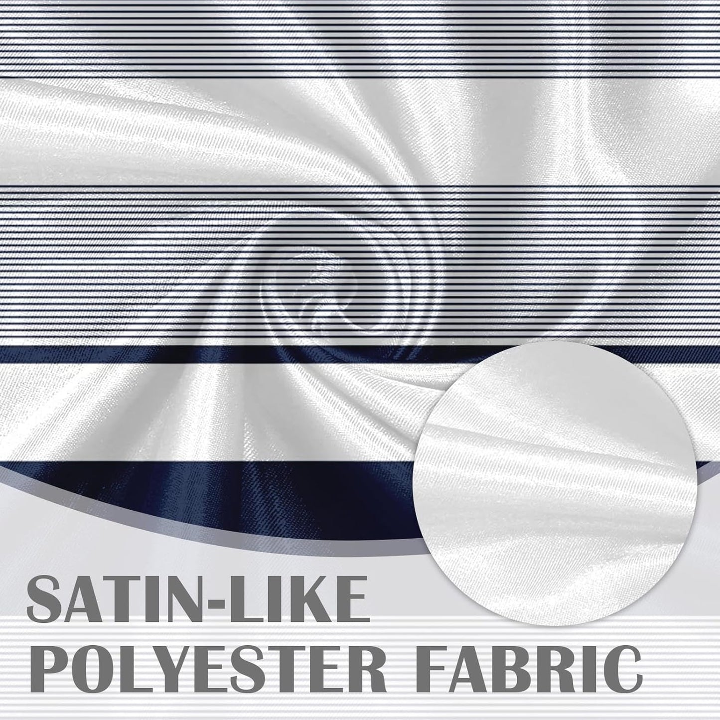 Emvency 2 Pack Dark Grey Valances Window Treatments, Gray Striped Abstract Blackout Drapes Adjustable Curtain for Windows Living Room Kitchen Over Sink, 52x18 Inch Rod Pocket Valances