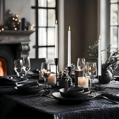 French Gold Taper Candle Holders for Wedding Table Centerpiece,Tall Taper Candlestick Holders Bulk Set of 6,Metal Candle Stick Holders for Dinning or Mantel Centerpiece,Party Home Decor