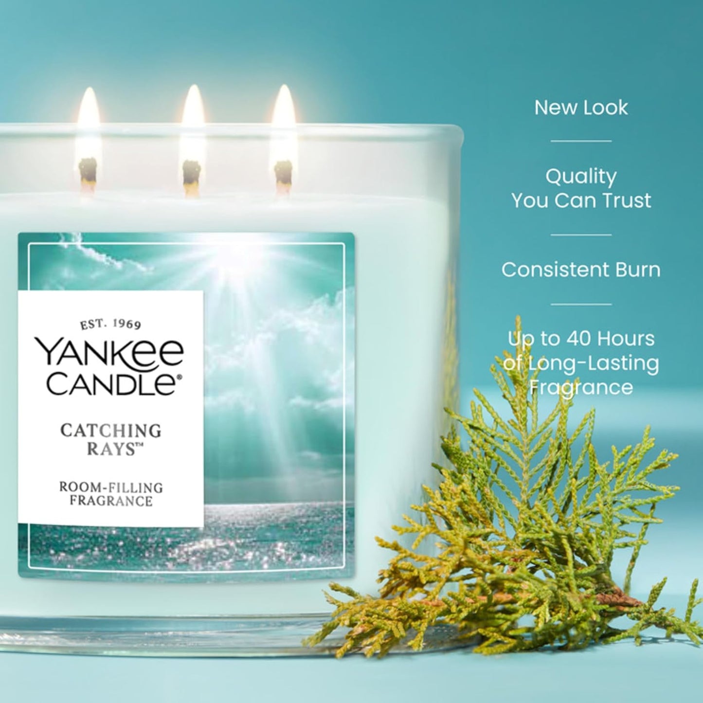 Yankee Candle Large Tumbler Scented Candle with up to 80 Hour Burn Time, Premium Plant Wax Blend for Consistent Burn, 20 oz Tumbler Candle with Room Filling Fragrance, Midsummer's Night