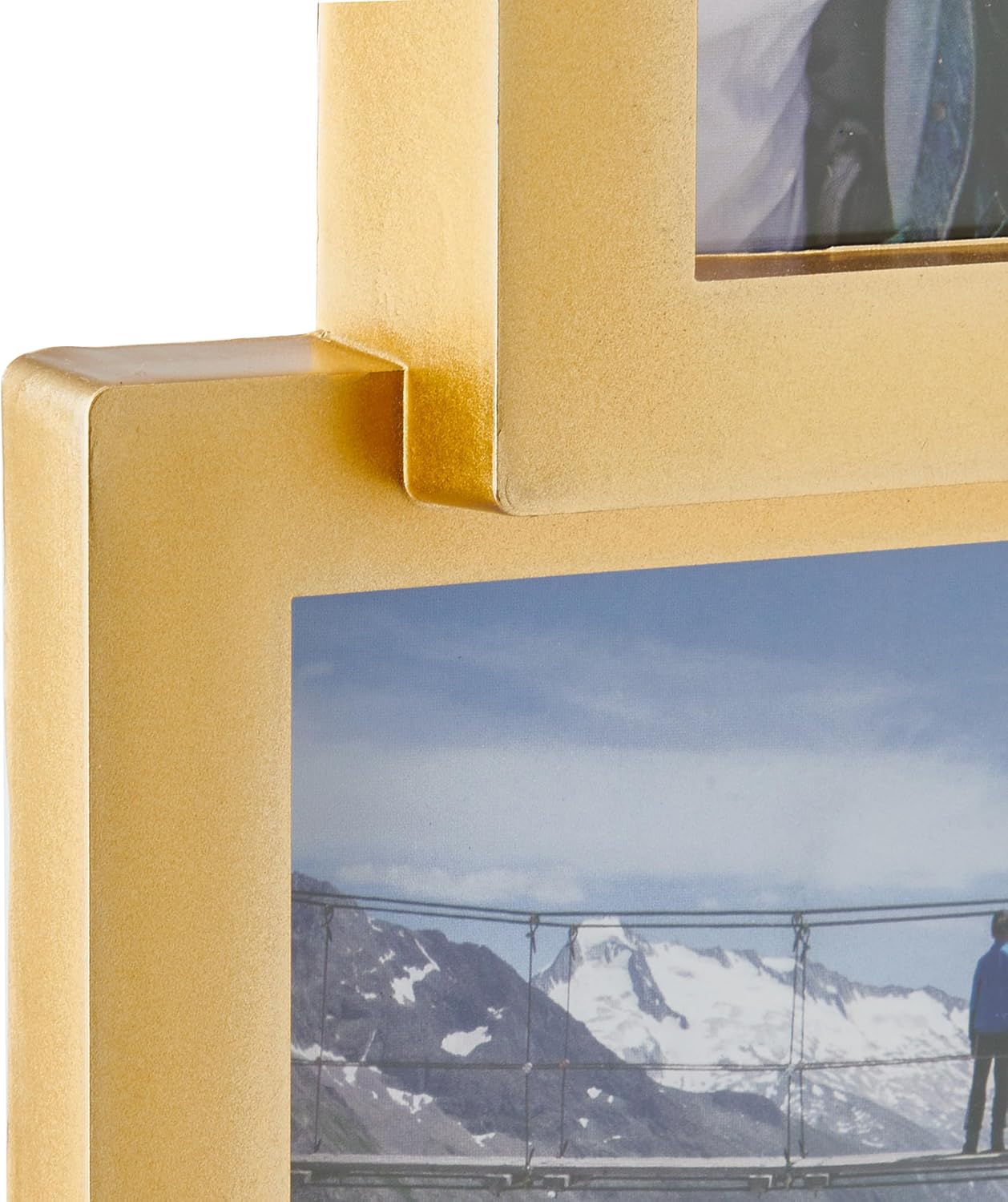 MELANNCO Collage Picture Frame for Wall, Holds 12 Photos - Six 4x6 and Six 6x4 Images, 18x23 Inch Black Plastic Frame, Hang Horizontal or Vertical, Gallery Wall Decor