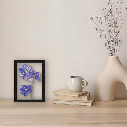 Americanflat 12x18 Floating Picture Frame with Polished Crystal-Clear Glass - Use as 8x10 Picture Frame or Display 5x7 Photo - Signature Float Collection - Photo Frames for Wall Display - Black