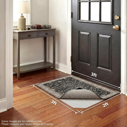 Veken Non Slip Rug Pad Gripper 8 x 10 Feet Extra Thick Pads for Any Hard Surface Floors, Keep Your Rugs Safe and in Place, Under Carpet Anti Skid Mat - Colors B