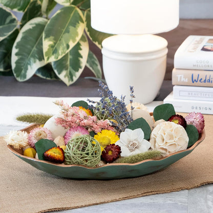 ANDALUCA Maison Box Fragrance Potpourri Decorative Vase & Bowl Filler Home Décor (Coconut Sandalwood)