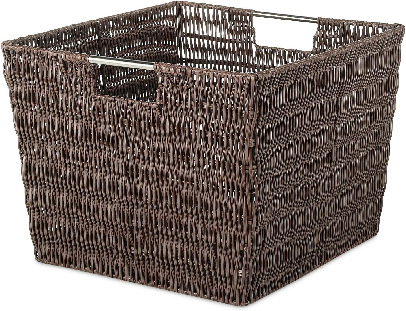 Whitmor Rattique Small Shelf Tote (6500-2712-JAVA)