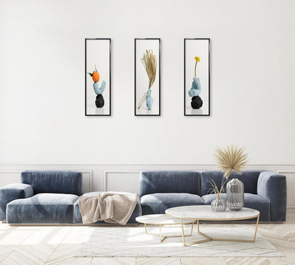 ELSKER&HOME 22.375 x 34 Poster Frame 3 Pack, Black Picture Frame for Horizontal or Vertical Wall Mounting, Sturdy and Scratch-proof