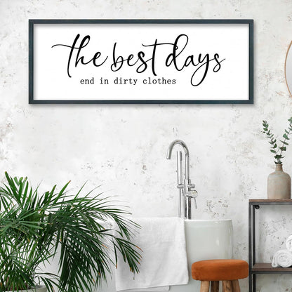 FZMHASLWW Gather Sign Wall Decor 32"×12" Large Wooden Framed for Dining Room Simple Home Kitchen Hanging Art (Wood)
