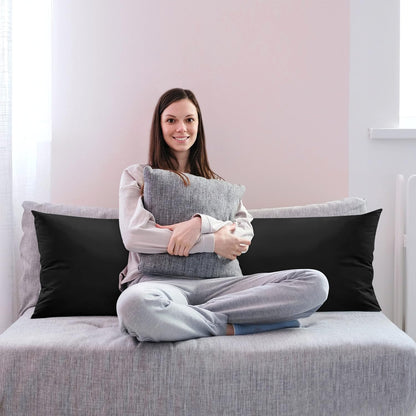 Utopia Bedding Full Body Pillow for Adults (White, 20 x 54 Inch), Long Pillow Insert for Sleeping, Ideal for Side Sleepers