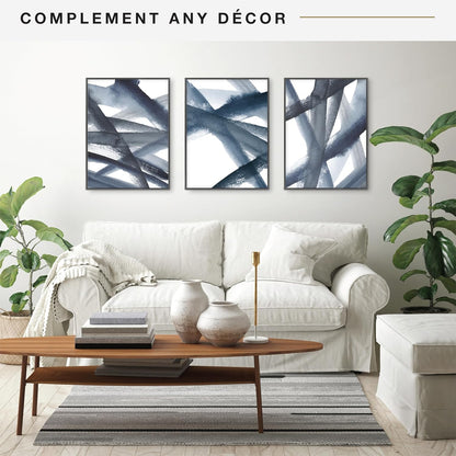 MCS Original Poster Frame 24x36 Black Lightweight Vertical & Horizontal Wall Hanging Large Picture Frame for Posters, Art Prints & Gallery Wall (6-Pack)
