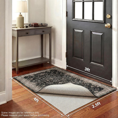 Veken Non Slip Rug Pad Gripper 8 x 10 Feet Extra Thick Pads for Any Hard Surface Floors, Keep Your Rugs Safe and in Place, Under Carpet Anti Skid Mat - Colors A