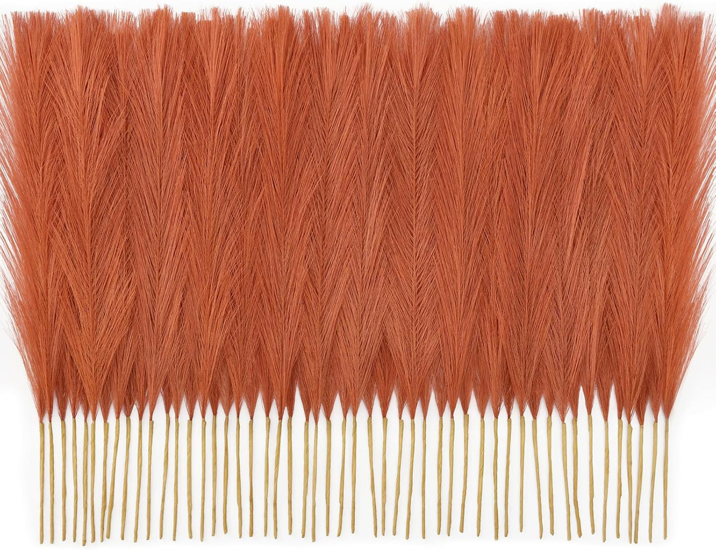 50pcs Pampas Grass 17in for Living Room Decor, Blush Pink Pampas Grass Decor, Fluffy Pink Flowers for Home Birthday Bathroom Baby Shower Wall Bow Decor(Blush & Cream & Pink)
