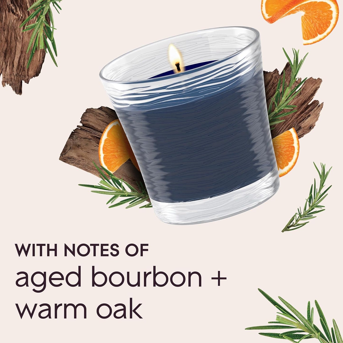 Glade 1-Wick Scented Candle Jar, Angel Whispers, Air Freshener Infused with Essential Oils, 4.08 Oz, 2 Count