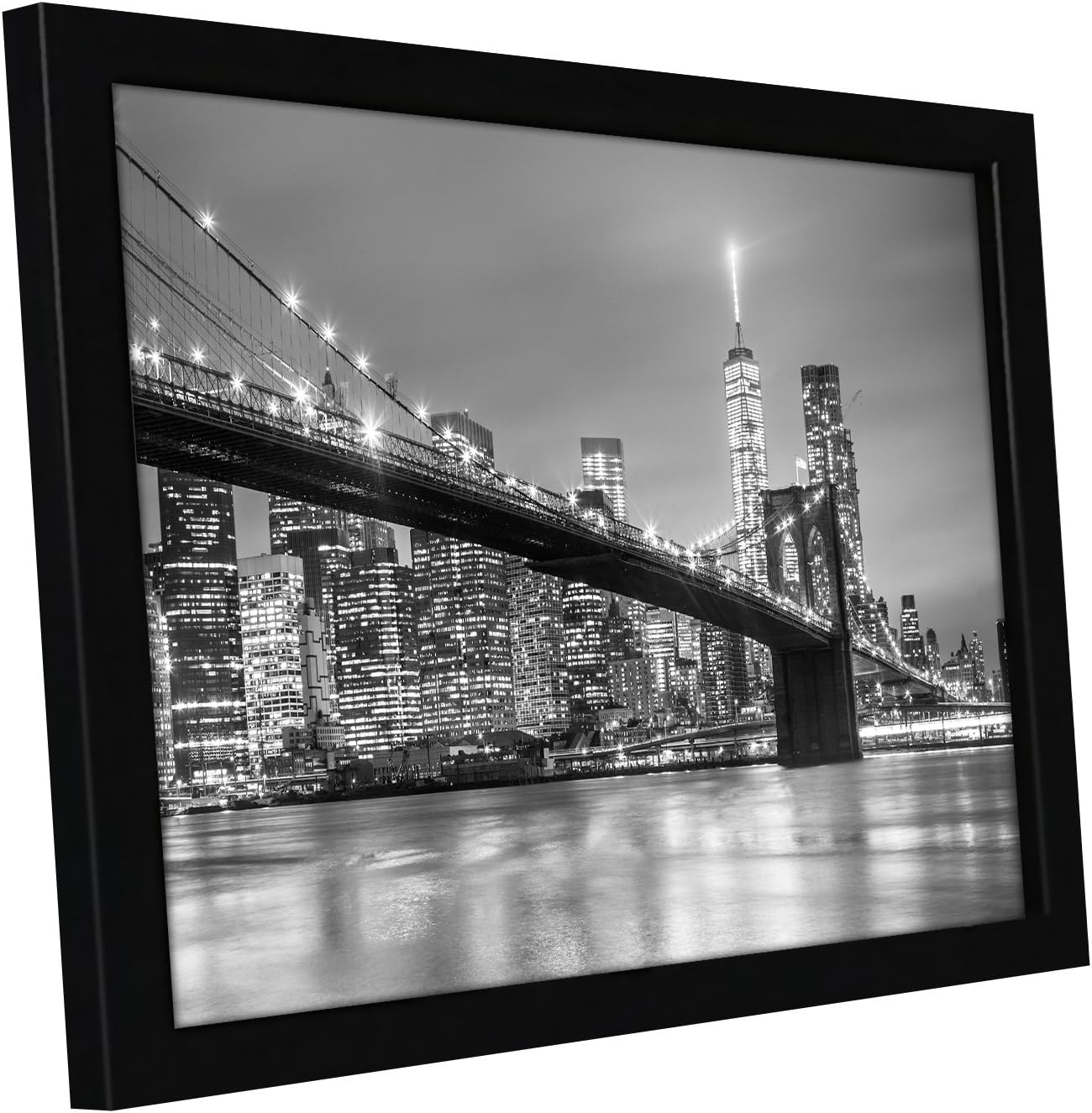 Americanflat 12x18 Poster Frame with Shatter-Resistant Glass - Signature Collection - Gallery-Style Frames Made of Engineered Wood - Photo Frame for Wall Display - Black - Colors A