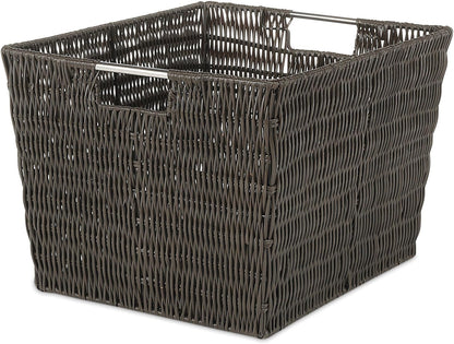 Whitmor Rattique Small Shelf Tote (6500-2712-JAVA)