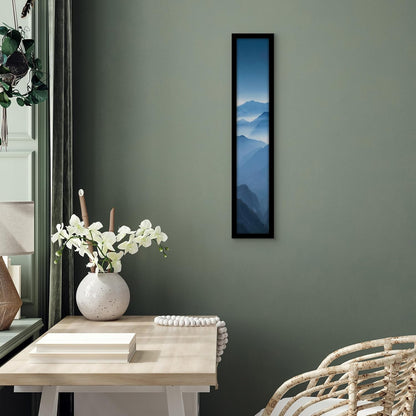 Americanflat 12x18 Poster Frame with Shatter-Resistant Glass - Signature Collection - Gallery-Style Frames Made of Engineered Wood - Photo Frame for Wall Display - Black - Colors B
