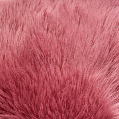 EasyJoy Ultra Soft Fluffy/Fuzzy Shaggy Area Rug Faux Fur Chair Cover Seat Pad for Bedroom Floor Sofa Living Room (2 x 6 ft Sheepskin, Beige)