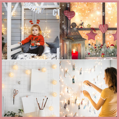 15 Pcs Tapestry Hanging Clips, Self-Adhesive Spring Clips for Poster, Blanket, Shower Curtain, Wall Flag (Clear)