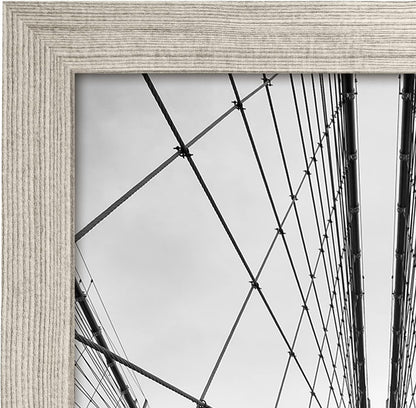 Americanflat 16x20 Picture Frame with Polished Plexiglass - Black Picture Frame - Wide Photo Frames Made of Engineered Wood for Vertical or Horizontal Wall Display - Epic Collection - Black - Colors C