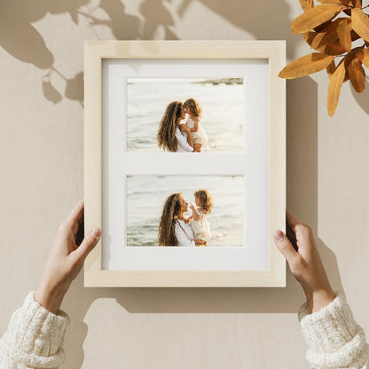 Vittanly 11x14 Collage Picture Frame, Displays 5Pcs 4x6 Pictures with Mat or 1Pcs 11x14 without Mat for Wall Mounting, Picture Frames Collage Wall Decor in Black, 1 Pack