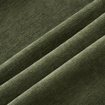 MIULEE Olive Green Couch Pillow Covers 18x18 Inch, Set of 2 Soft Chenille Decorative Square Throw Pillow Covers Farmhouse for Sofa Living Room Bed