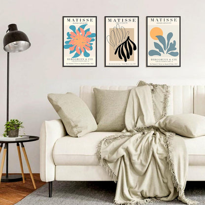 upsimples 24x36 Poster Frame Black 3 Pack, Scratch-Proof Picture Frames 24 x 36 for Photo Gallery - Slide-In Strips, Horizontal or Vertical Wall Mounting