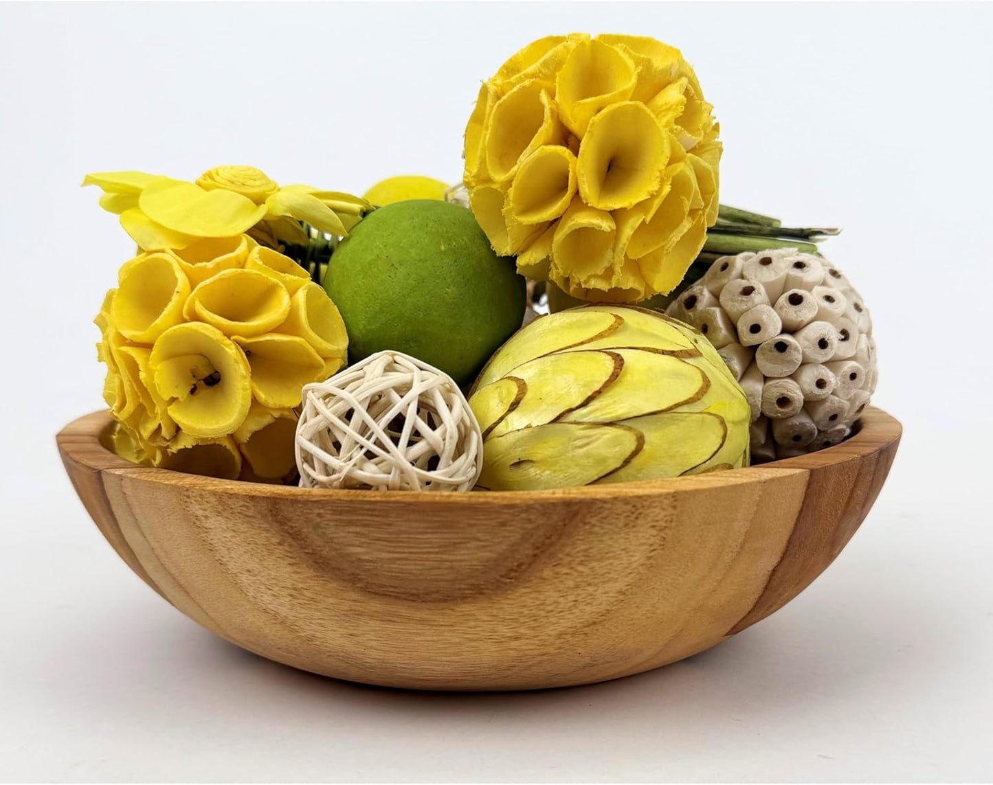 ANDALUCA Decorative Balls Bag Bowl Filler Home Decor (Beige)