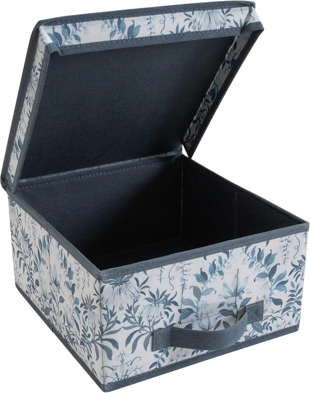 Laura Ashley Medium Storage Box | Dimensions: 11"x 12"x 6 | Foldable | Closet Organization | Storage | Parterre