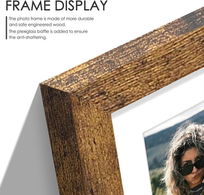 DUENPY 14x26 Collage Picture Frame 4x6 Collage Picture Frame Displays Twelve 4x6 inch Photos Available Horizontal Wall Mounting Display and Vertical Black - Colors A