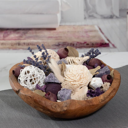 ANDALUCA Maison Box Fragrance Potpourri Decorative Vase & Bowl Filler Home Décor (Coconut Sandalwood)