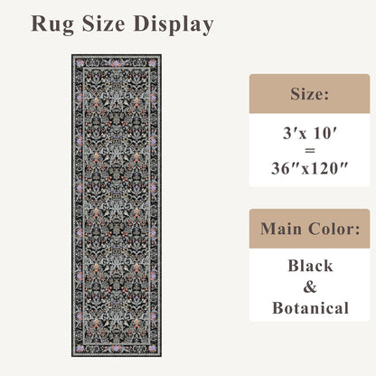 2x3 Washable Non-Slip Area Rug - Soft Low Pile Throw Rug for Kitchen Entryway Bedroom - Modern Indoor Door Mat with Rubber Backing (Beige Grey) - Colors A