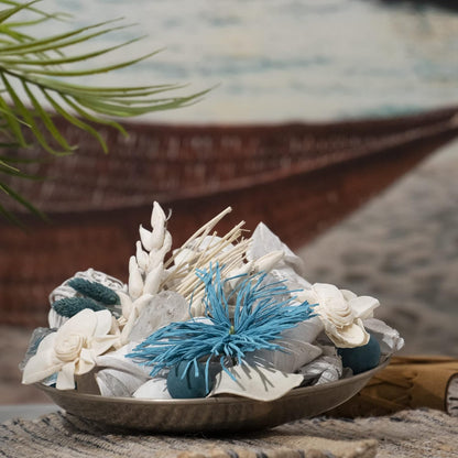 ANDALUCA Maison Box Fragrance Potpourri Decorative Vase & Bowl Filler Home Décor (Coconut Sandalwood)