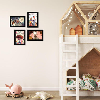 FIXSMITH 10 Pack Picture Frames Collage Wall Decor for Mounting or Tabletop Display, Gallery Wall Frame Set with Two 8x10 Black Frames, Four 5x7 Frames and Four 4x6 Frames, Multi-Pack Photo Frame Set