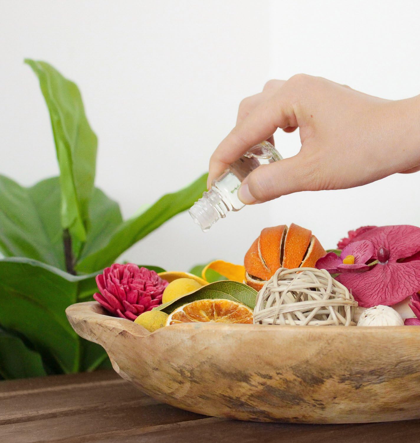 ANDALUCA Secrets of Spring Scented Potpourri | Made in California | Large 20 oz Bag + Fragrance Vial | Notes of Citron, Jasmine and Soft Woods | Floral Spring Home Fragrance