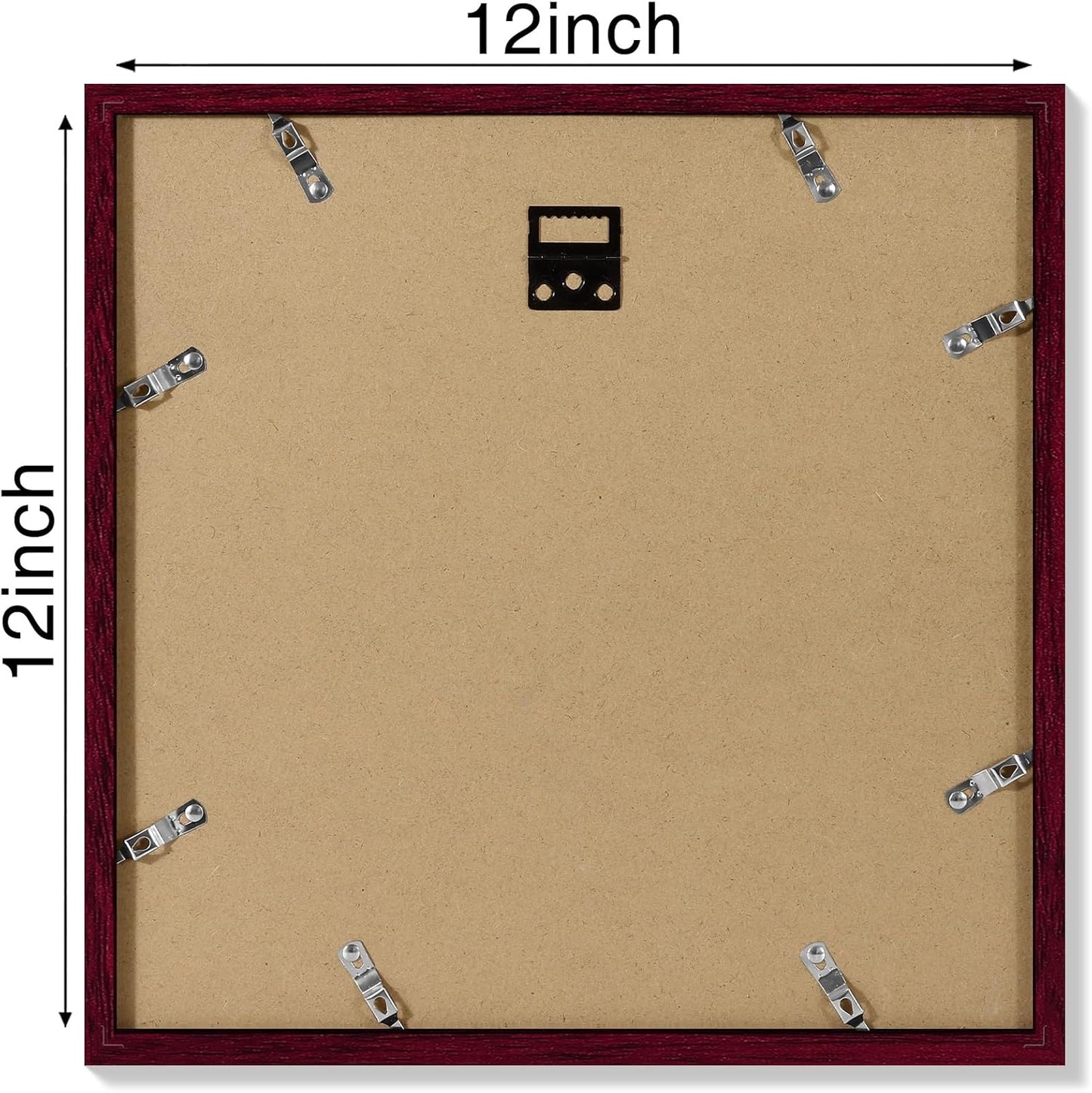 Vittanly 11x14 Picture Frame, Display Pictures 8x10 with Mat or 11x14 without Mat, Photo Frame for Wall Mounting, Black, 1 Pack - Colors B