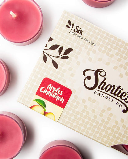 Shortie's Candle Company Vanilla Bean Premium Tealight Candles Bulk Pack - 24 Beige Highly Scented Tea Lights - Beautiful Candlelight - Made in the USA - Bakery & Food Collection