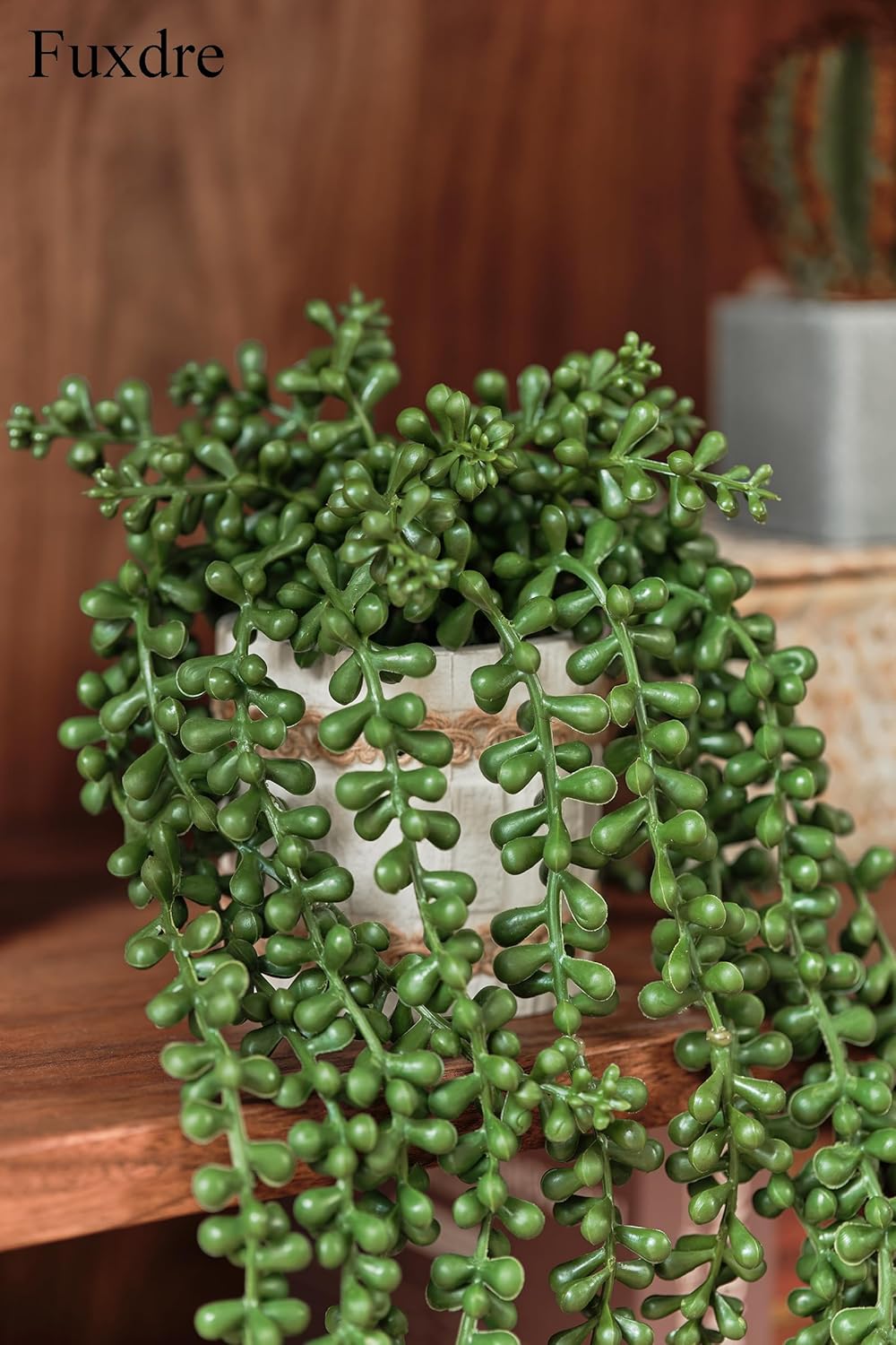 3 Pack Mini Artificial Hanging Greenary Fake Hanging Plants in Basket for Wall Living Room Decor Bathroom Shelf Home Indoor