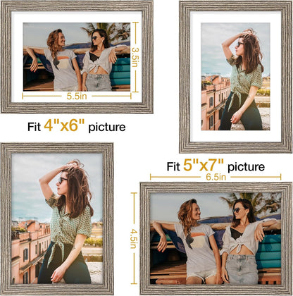 Vittanly 11x14 Picture Frame, Display Pictures 8x10 with Mat or 11x14 without Mat, Photo Frame for Wall Mounting, Black, 1 Pack - Colors B