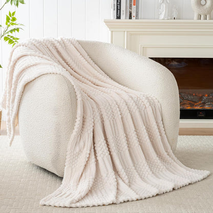 50x70 Inch Rust Throw Blanket - Soft & Fluffy Fleece, Cute & Aesthetic, Perfect for Sofa, Couch, Chair, Bed, Living Room & Bedroom, All-Season Use, Plush & Cozy Decorative Blanket