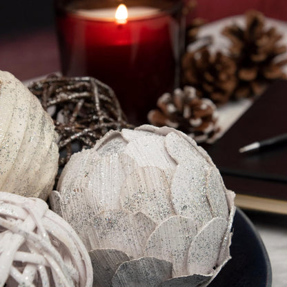 ANDALUCA Natural Tones Vase & Bowl Filler Decorative Balls (Natural Orbs)