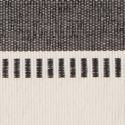 DII Dobby Stripe Woven Table Runner, 13x72-inch, French Blue