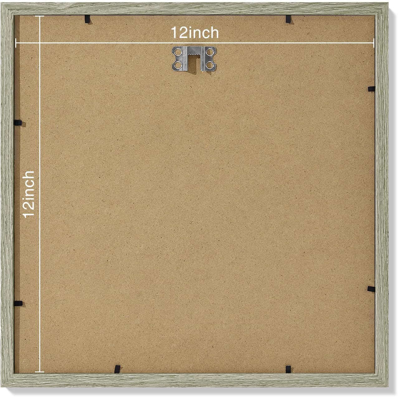 Vittanly 8x10 Picture Frames Set of 9, Shatter Resistant Plexiglass, Display 5x7 Pictures with Mat or 8x10 without Mat, Photo Frames for Wall or Tabletop, Engineered Wood, Black - Colors B
