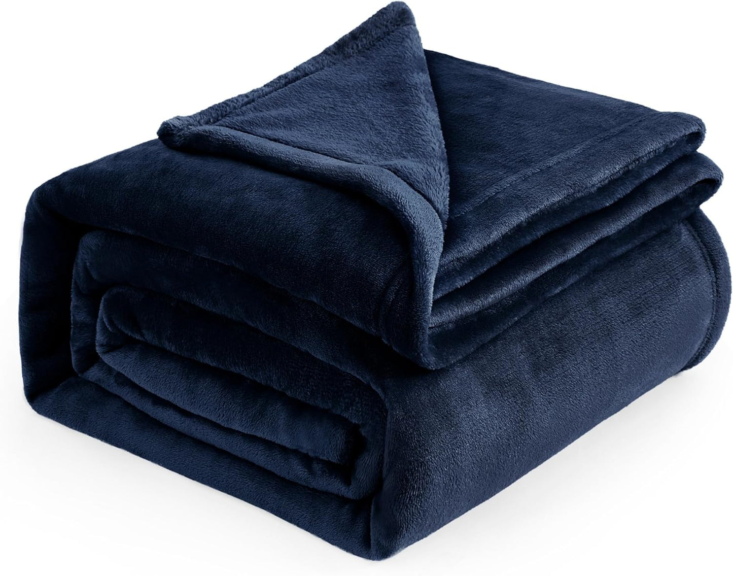 Bedsure GentleSoft Fleece Throw Blanket for Couch Grey - Lightweight Plush Fuzzy Cozy Soft Blankets and Throws for Sofa, Couch, Travel, Camping, 50x60 inches - Colors B