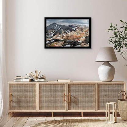 Americanflat 16x20 Picture Frame with Polished Plexiglass - Black Picture Frame - Wide Photo Frames Made of Engineered Wood for Vertical or Horizontal Wall Display - Epic Collection - Black - Colors A