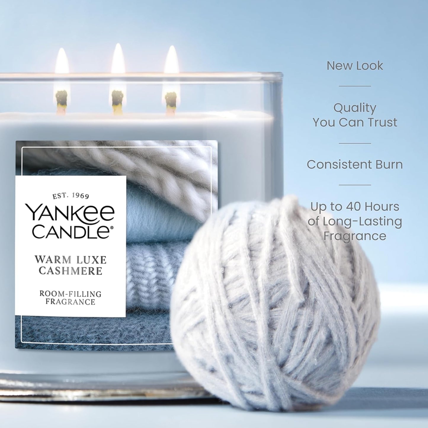 Yankee Candle Large Tumbler Scented Candle with up to 80 Hour Burn Time, Premium Plant Wax Blend for Consistent Burn, 20 oz Tumbler Candle with Room Filling Fragrance, Midsummer's Night