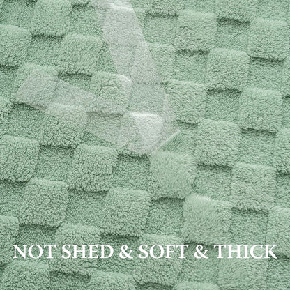 50x70 Inch Rust Throw Blanket - Soft & Fluffy Fleece, Cute & Aesthetic, Perfect for Sofa, Couch, Chair, Bed, Living Room & Bedroom, All-Season Use, Plush & Cozy Decorative Blanket