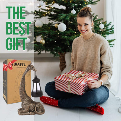 Goodeco Elephant Statue for Garden Decor with Gift Appeal - Ideal Gifts for Women, Mom or Birthdays, Beautifully Crafted Outdoor & Home Decor to Wow Your Guests (11" Elephant)