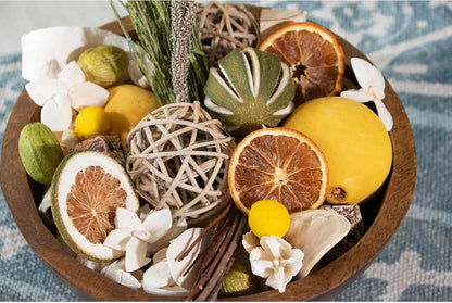 ANDALUCA Maison Box Fragrance Potpourri Decorative Vase & Bowl Filler Home Décor (Coconut Sandalwood)
