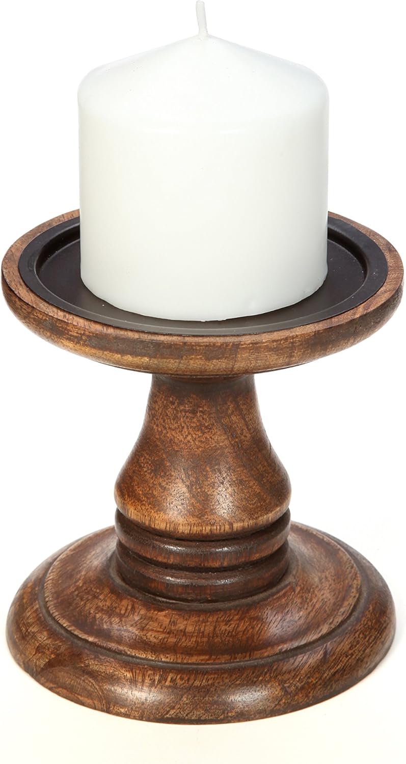 Hosley 2x3 High Pillar Candles, Set of 6. White, Unscented. Bulk Buy. Ideal for Wedding, Emergency Lanterns, Spa, Aromatherapy, Party, Reiki, Candle Gardens O4