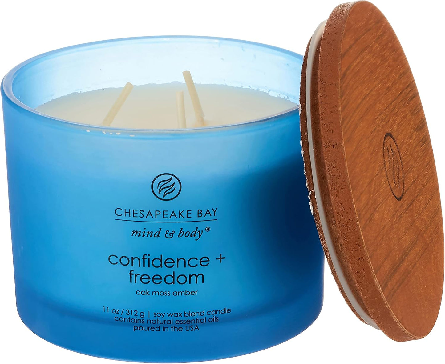Chesapeake Bay Candle PT40886 Scented Candle Awaken + Invigorate (Lemongrass Eucalyptus) Medium Green Home Décor